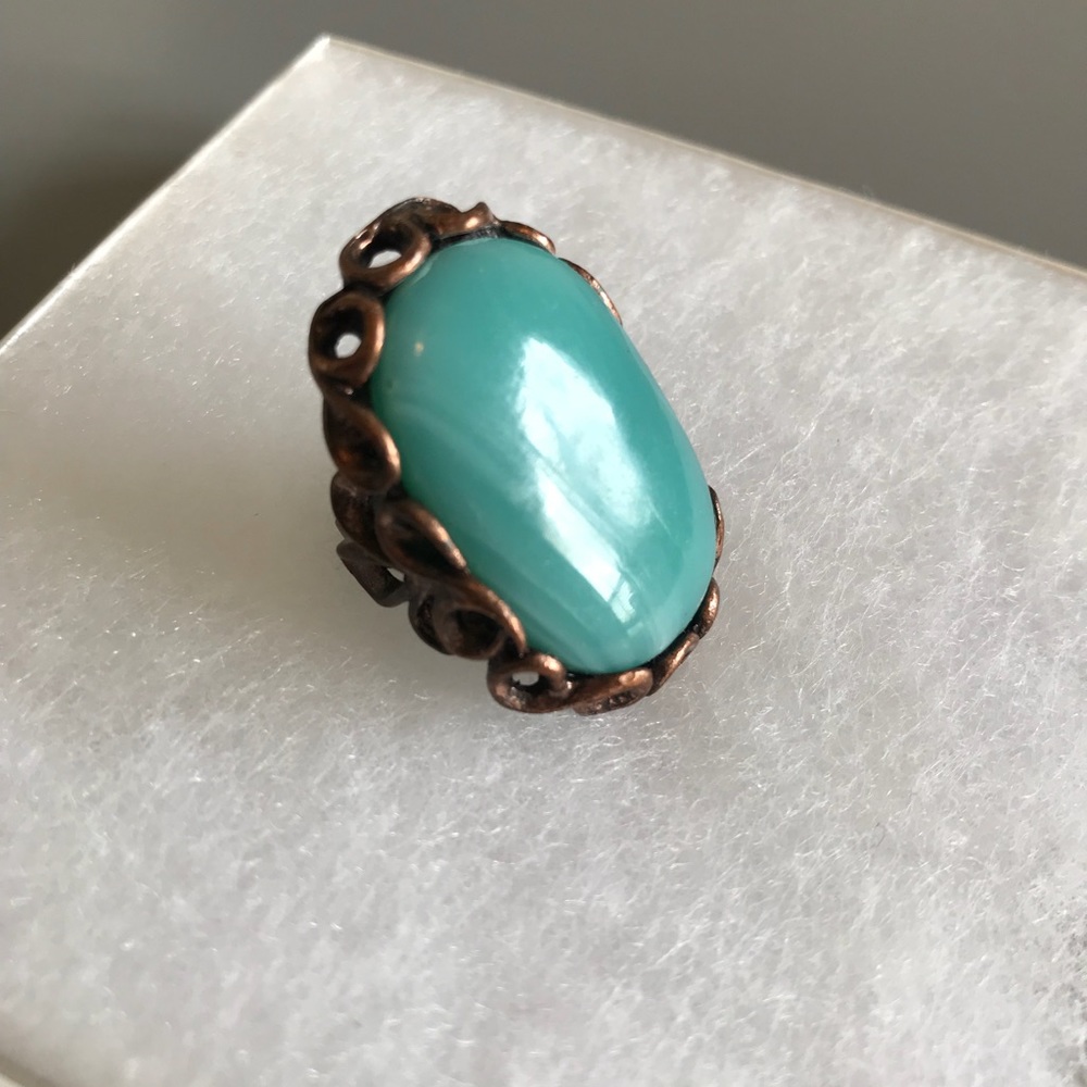 Turquoise Statement Ring - Picture 5 of 6